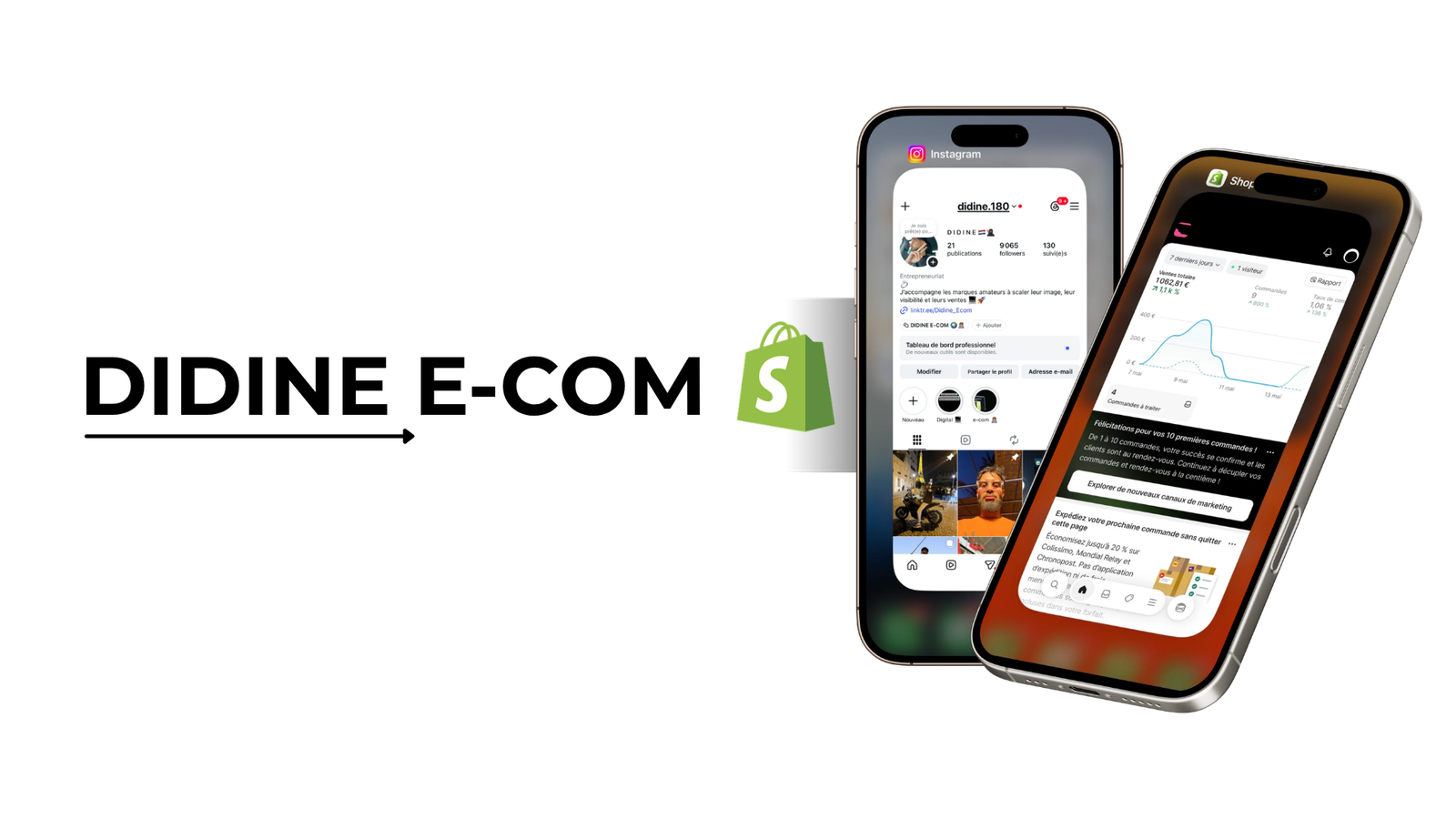 Aperçu du site Didine E-Com